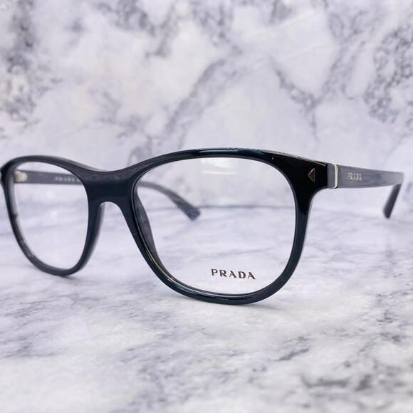 Prada Other - Prada Eyeglasses Frames VPR 17R 1AB-1O1 56 [] 19 145 Black Authentic